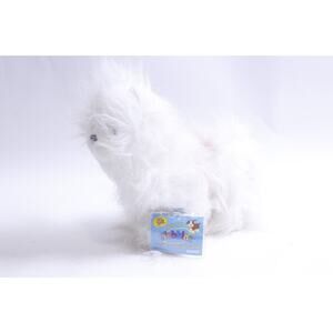 Webkinz, White Dog, Plush, with Code, Interactive Toy, Virtual World